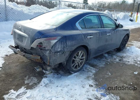 2012 Nissan Maxima 3.5 S z USA, uszkodzony, nr VIN 1N4AA5AP9CC823206